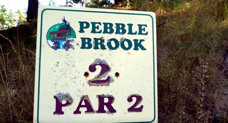 Pebble Brook Fun Park - You Tube Video From Ruin Road (newer photo)